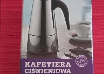 KAWIARKA CIŚNIENIOWA STAL NIERDZEWNA NOWA  300ml