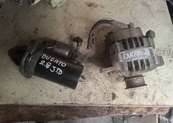 FIAT DUCATO JUMPER BOXER 2,8 JTD rozrusznik alternator