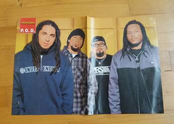 Plakat The Calling / P.O.D. (rok 2000)