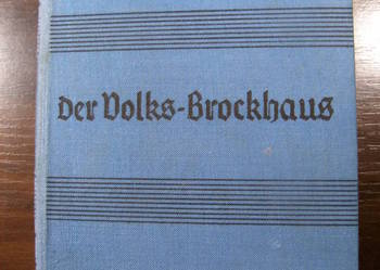 Der Volks-Brockhaus, Deutsches Sach- und Sprachwörterbuch