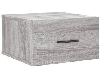 Wisząca szafka nocna szary dąb sonoma 35x35x20 cm WM-829864