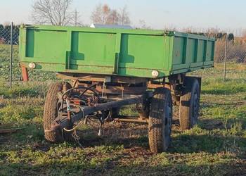 Przyczepa rolnicza Autosan d35 zarejestrowana