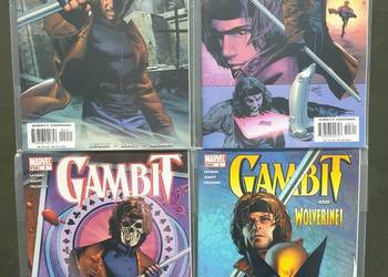 Gambit - 4 oryginalne komiksy Marvel USA