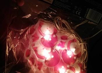 Lampki choinkowe.