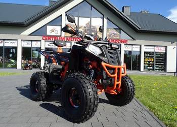 NOWY QUAD ASIX COMMANDER 125CC PÓŁAUTOMAT! CZARNO-POMARAŃCZOWY!