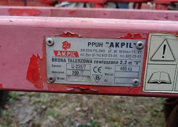 Brona talerzowa Akpil