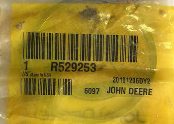R529253 O-ring, kolektor wydechowy John Deere