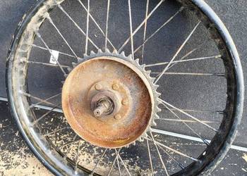 DKW NZ 350 SYGNOWANE KOŁO TYŁ ORGINAŁ