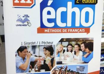 Echo a1 podręcznik francuski antykwariat szkolny książki