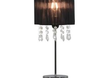 Lampka nocna / stołowa Glamour z abażurem