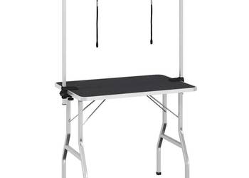 vidaXL Stół groomerski z dwoma smyczami,(SKU:170170)
