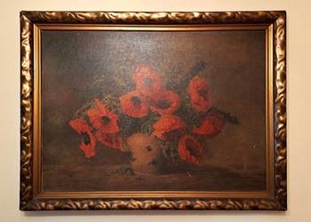 Obraz Max Streckenbach - martwa natura: maki w wazonie