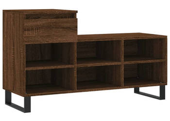 Szafka na buty brązowy dąb 102x36x60 cm WM-831379