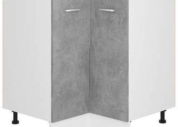 vidaXL Szafka narożna, szarość betonu 75,5x75,5x80,5 cm(SKU:802493)