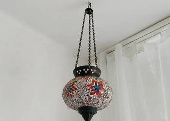 Lampion ,dekoracja świecznik,szkiełko