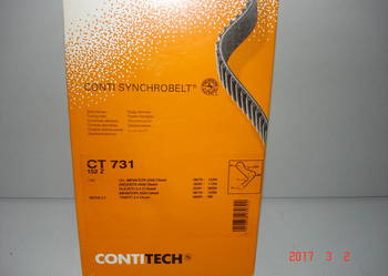 Pasek rozrządu CONTITECH CT731, FIAT, IVECO, RENAULT