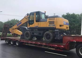 Transport koparek kołowych i maszyn budowlanych | Białystok