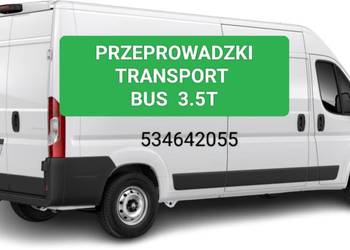 PRZEPROWADZKI drobny Transport bus 3.5t