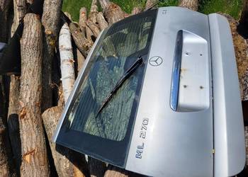 W163 ml klapa bagażnika szyba tył mercedes benz ml 270 cdi srebrna kod 744