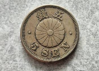 130) JAPONIA - 5 Sen - 1894 r.