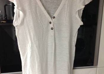Bluzka Koszulka Damska Biała H&M r / XS