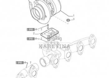New Holland T6090 Regen turbosprezarka 2854829R