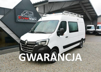 Renault Master średniak 7 osobowy brygadówka lift doka bagażnik