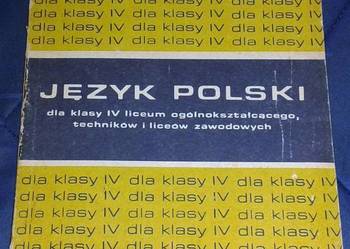 Język polski dla kl. 4 LO, LZ i  technik. - Danuta Buttler