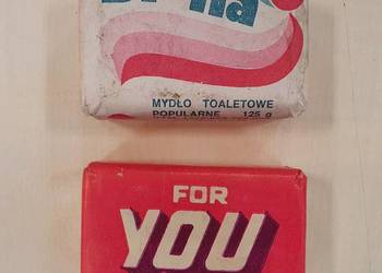 Mydełka z PRL lata 70-80 2szt. ForYou, Di-Na, Mydełka z PRL lata 70-80 2szt. ForYou, Di-Na,