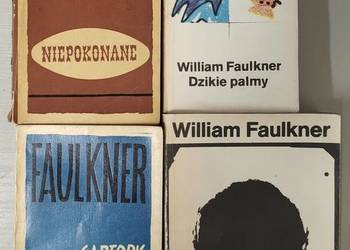 Faulkner zestaw Sartoris Niepokonane Dzikie palmy Światłość w sierpniu