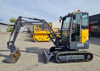 VOLVO EC27D minikoparka, rok 2018