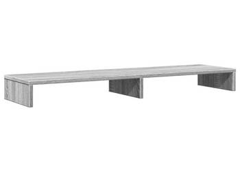 Podstawka pod monitor szary dąb sonoma 100x27x10 cm WM-854657