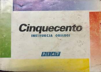 Instrukcja Cinquecento używana