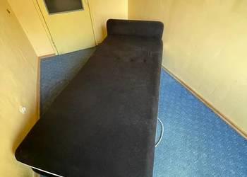Tapczan jednoosobowy 180 x 85, czarny