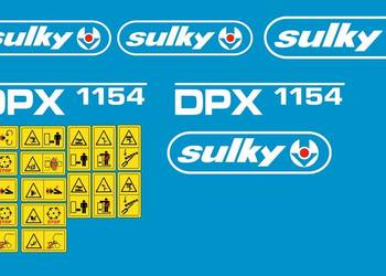 Naklejki sulky dpx 1154 i inne modele super mocne zamienniki