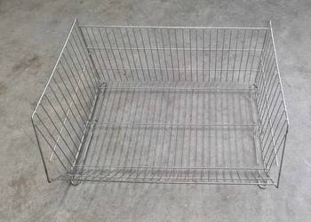 Kosz nastawny sprzedażowy ekspozycyjny magazynowy ocynk 80x60x40