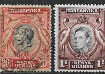 Kolonie angielskie - / Kenia, Uganda, Tanganika / - 6 zn
