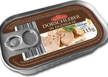 Wątróbka z dorsza w oleju własnym 115g x 3