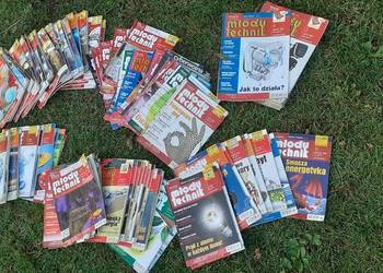 Młody technik, czasopismo, gazeta, około 100 numerów,od 2004-2012