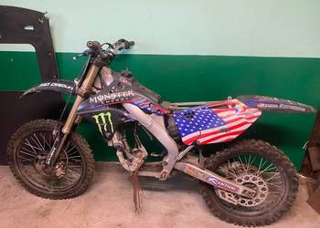 KOMPLETNA RAMA BEZ SILNIKA KAWASAKI KXF 250, RMZ,CRF,YZF 2008 r