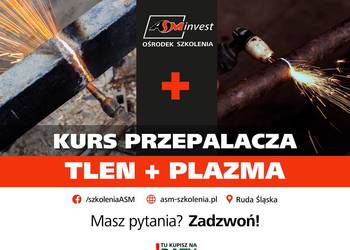 Szkolenie kurs przecinanie plazmowe tlenowe przepalacz