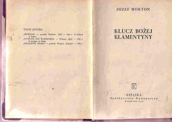 (4044) KLUCZ BOŻEJ KLEMENTYNY – JÓZEF MORTON