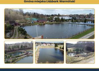 Gospodarstwo rybackie działka budowlana stawy rybne hodowlane Warmia 1,7ha