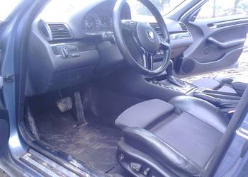 fotele elektryczne  półskóra   bmw e46