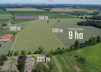 9,01 ha | MPZP: produkcja, logistyka | 1 km od S7