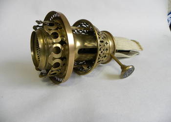 Brenner mosiężny do lampy naftowej Schwintzer & Graff Berlin XIX/XX w.