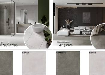 gres 80/80 modern concrete silki cristal matowy gat.1 cerrad