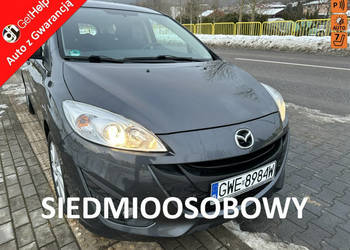 Mazda 5 Mocna benzyna, klimatronik, 7 miejsc, parktronik, drugie koła, iso…