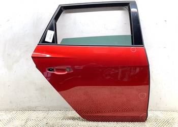 DRZWI PRAWY TYŁ SEAT LEON III Hatchback Cervena hot chilli metaliza