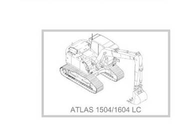 Terex Atlas 1404 1504 1604 Instrukcja napraw + schematy PL
